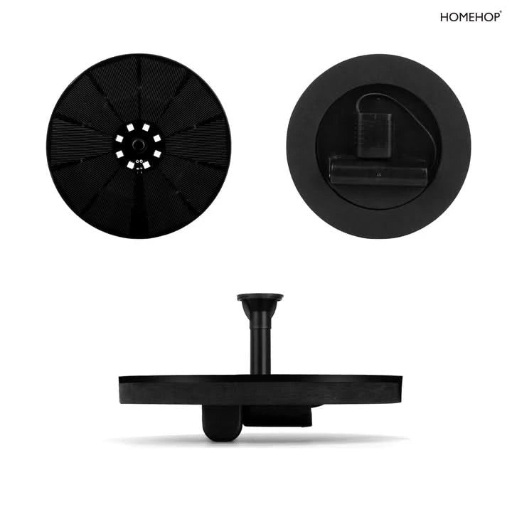 solar powered water fountain