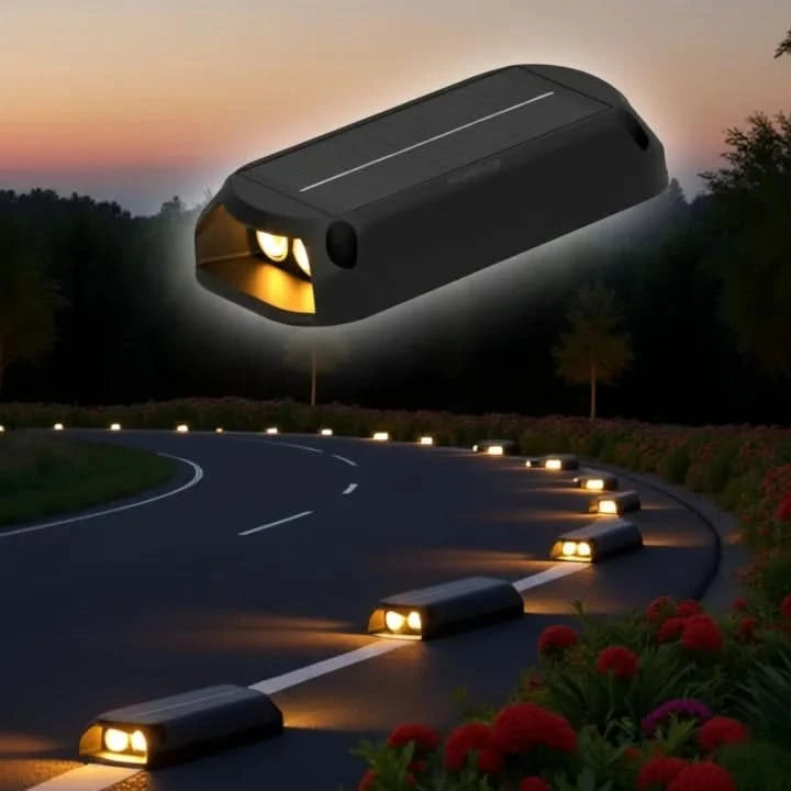 solar road stud lamp for pathway