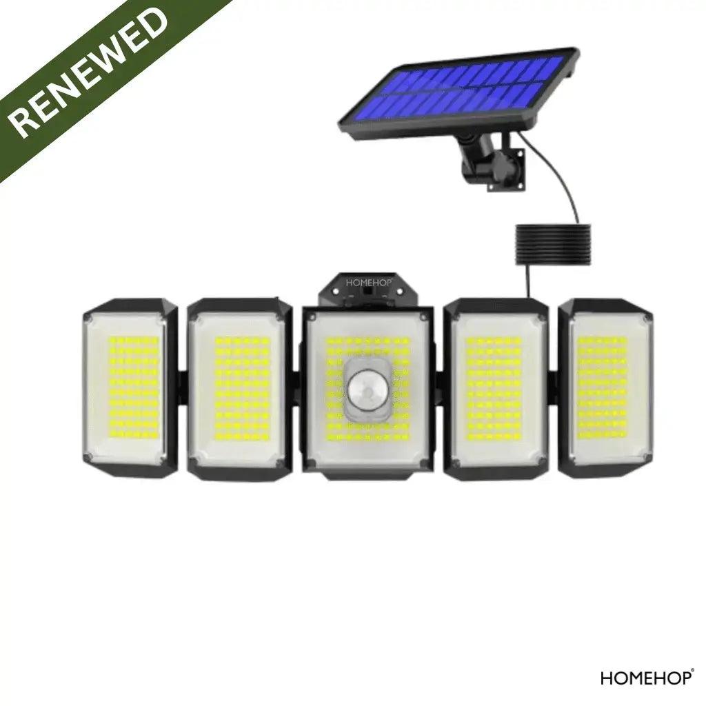 Refurbished Solar Sensor Lights With Motion Sensor Lamp For Home Outdoor Garden (Waterproof, Cool White) - HOMEHOP®