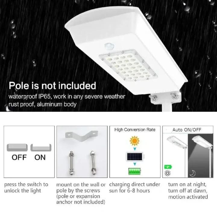 solar street light integrated