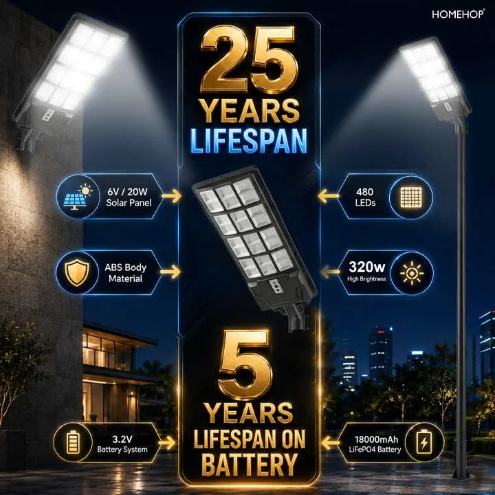 solar street light outdoor home waterproof