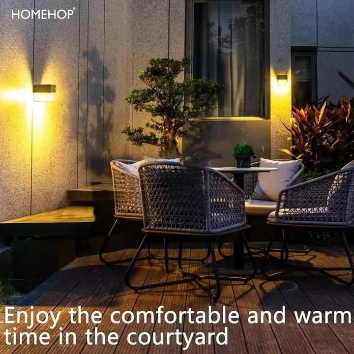 solar wall lamp