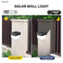 solar wall lights
