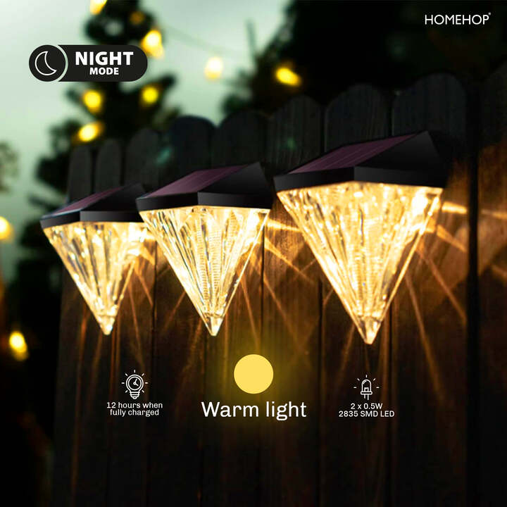 solar wall lights outside