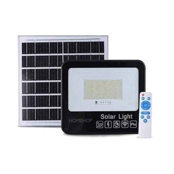 Solar Remote control and automatic LED flood lights for home and garden - HOMEHOP®