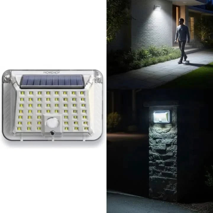 solar light on house