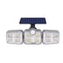 Solar Wall Lamp Waterproof 171 COB Motion Sensor Outdoor Wall Solar Lanterns with 3 Modes