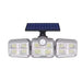 Solar Wall Lamp Waterproof 122 COB Motion Sensor Outdoor Wall Solar Lanterns with 3 Modes