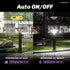 Solar Pathway Lights Waterproof Automatic Diamond Decorative Lawn Lamp for Home, Garden, Landscape Patio, Walkway (3 Colour Modes)
