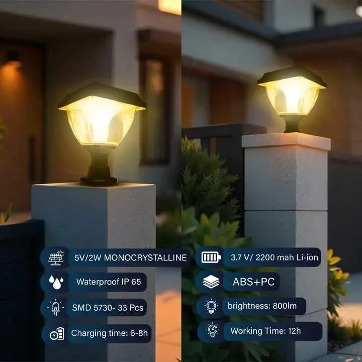 solar power garden light