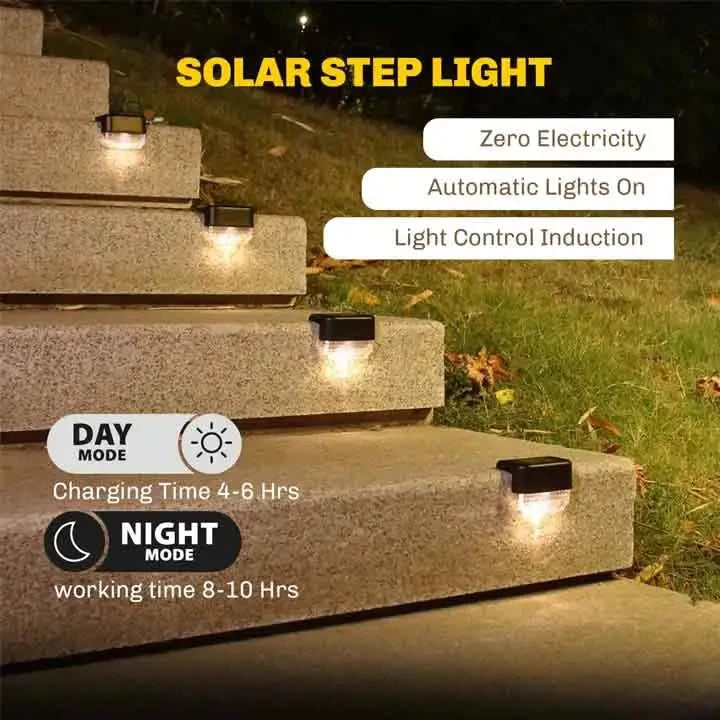 solar step lights