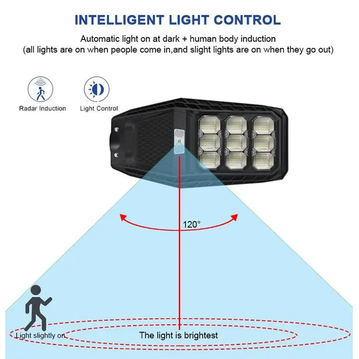 solar street light automatic on off