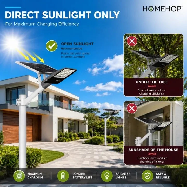 solar street light outdoor garden
