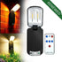 Solar Wall Light Outdoor Waterproof Motion Sensor Automatic Lamp For Home, Garden, Pathways (Renewed)
