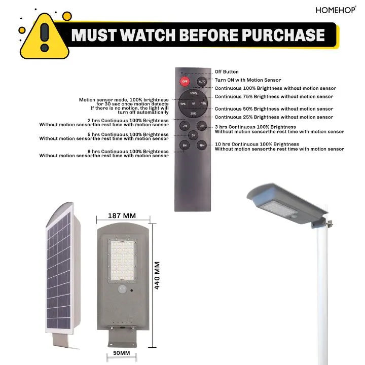 street light all in one