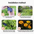 sunflower solar lights