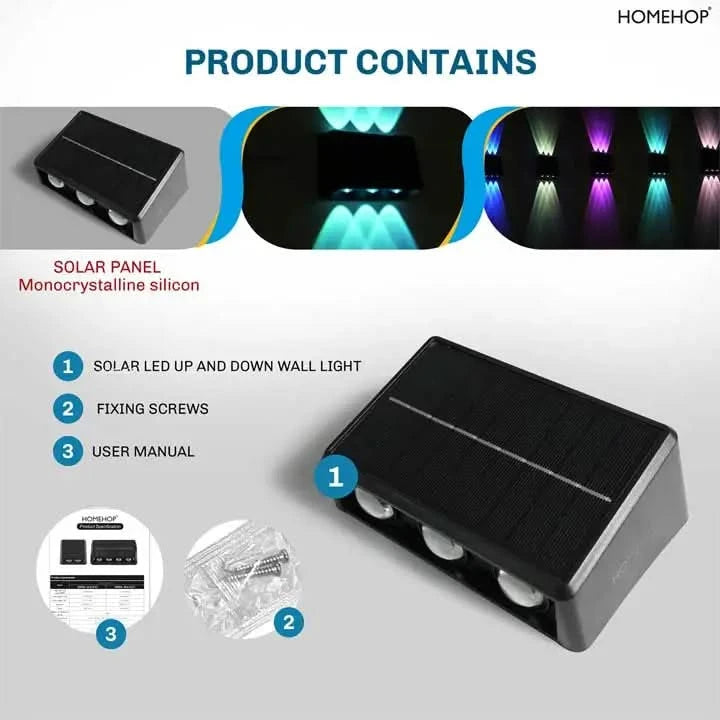 up and down lights outside