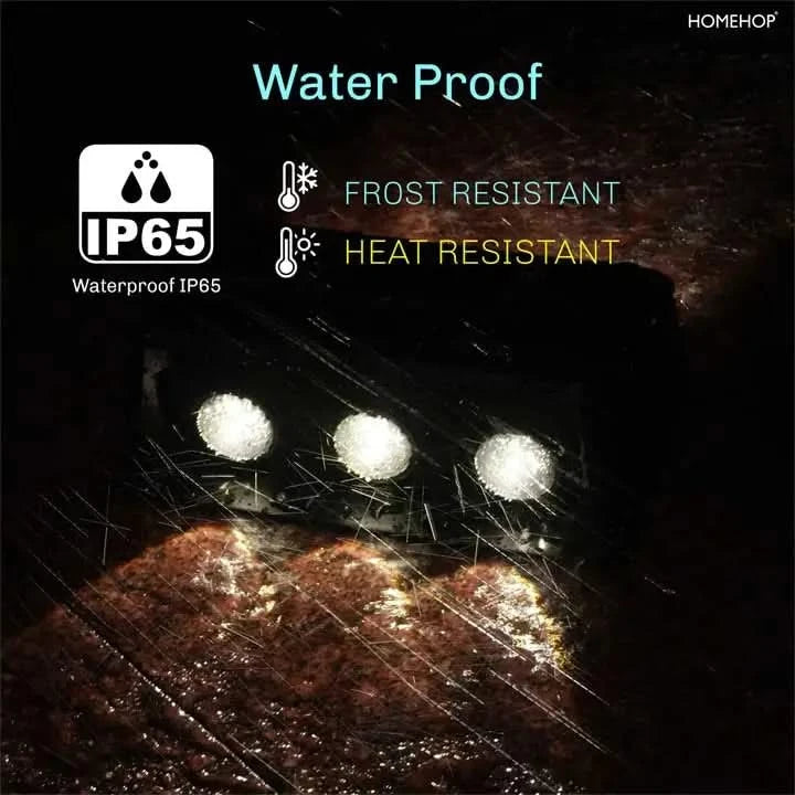 Solar Outdoor Decorative Wall Lights with Up & Down Lighting Effect (Renewed)