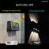 Solar Outdoor Decorative Wall Lights with Up & Down Lighting Effect (Renewed)