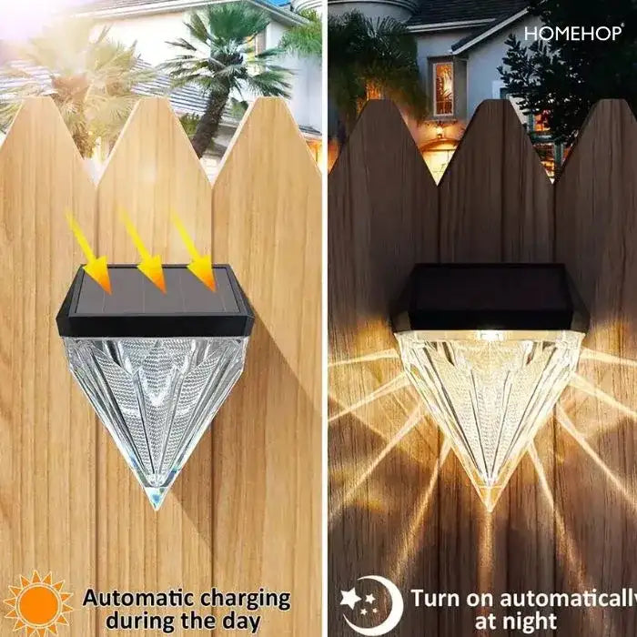 wall outdoor solar lights