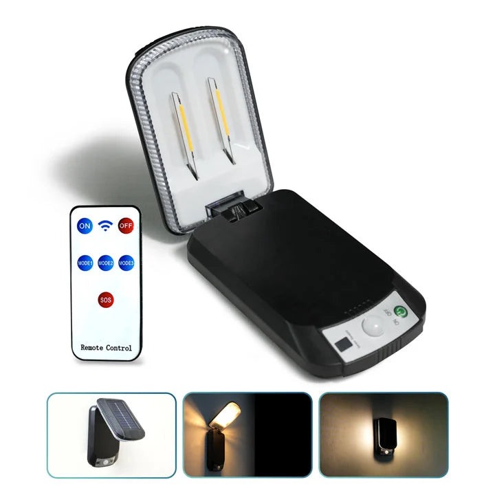 Solar Wall Light Outdoor Waterproof Automatic Motion Sensor Lamp For Home, Garden, Pathway and Patio