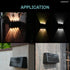 wall lights solarpowered waterproof