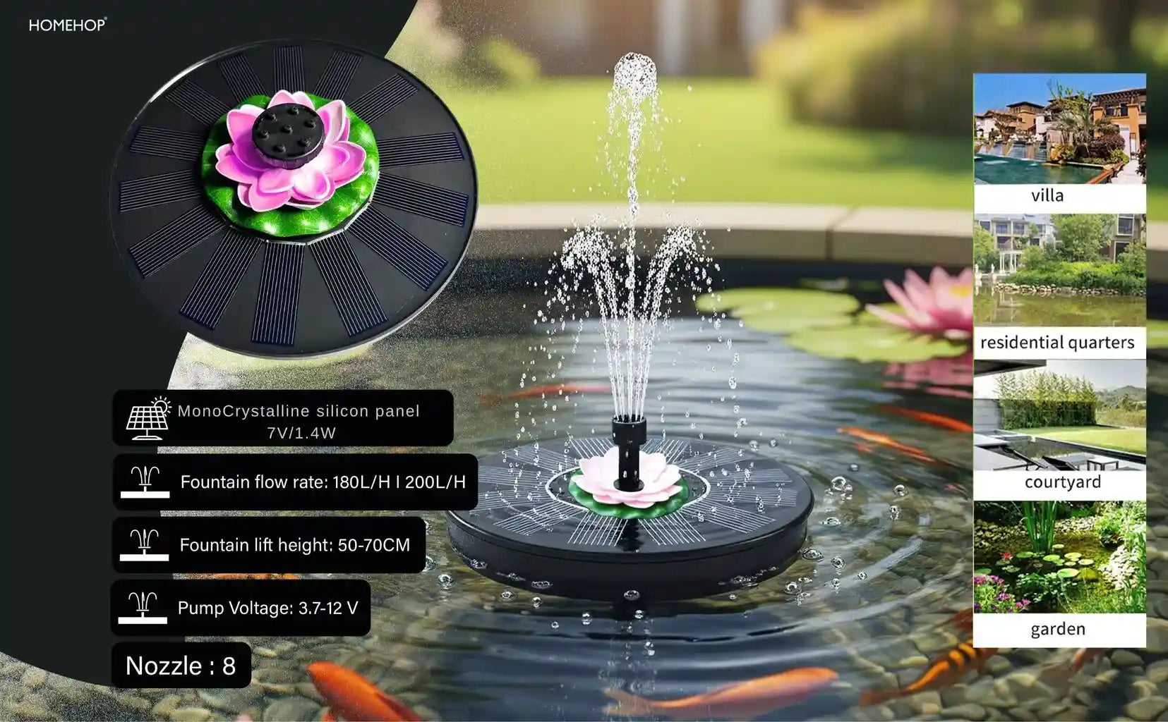 water fountain for garden
