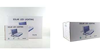 solar rechargeable outdoor garden light package includes