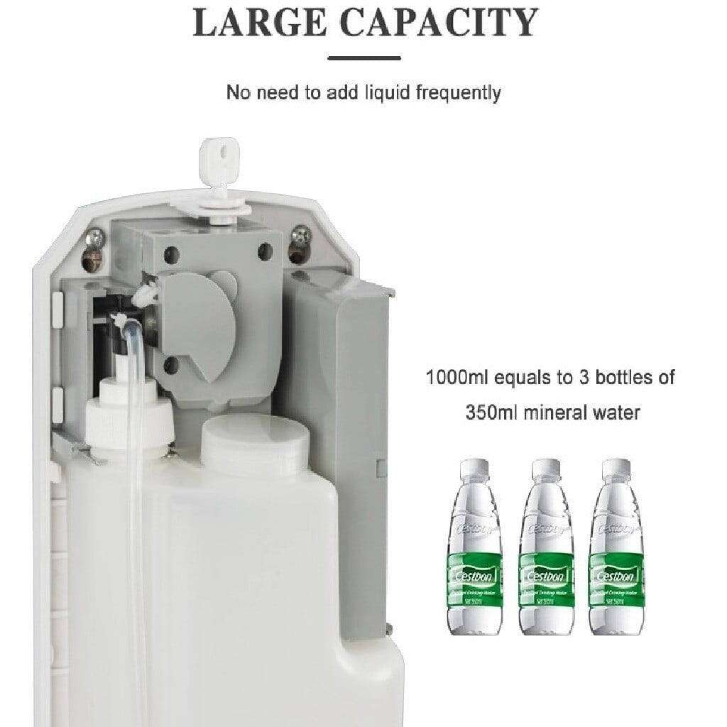 automatic sanitizer dispenser large capacity