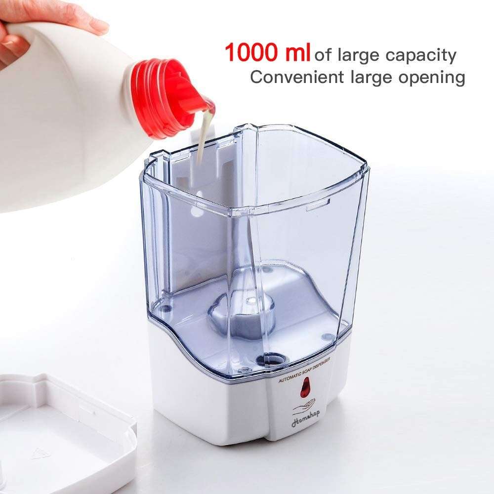 1000ml large capacity automatic soap dispenser
