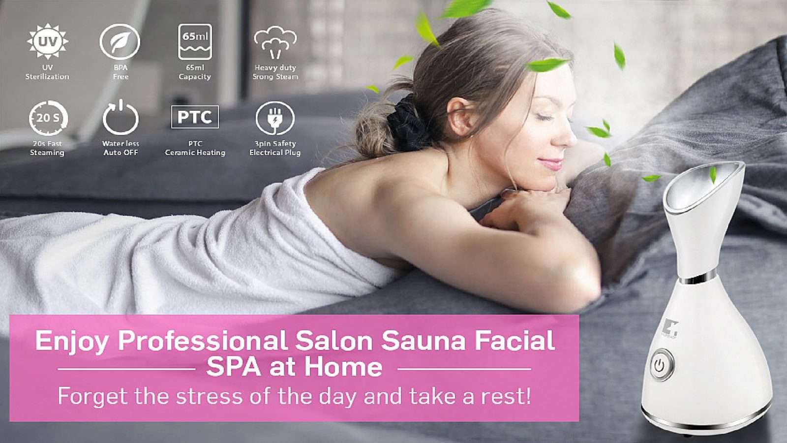 facial steamer machine professional salon sauna facial spa at home