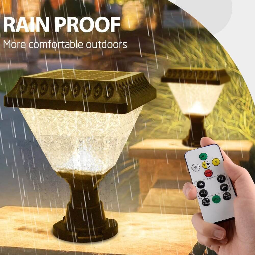 solar compound wall lamp outdoor rain proof