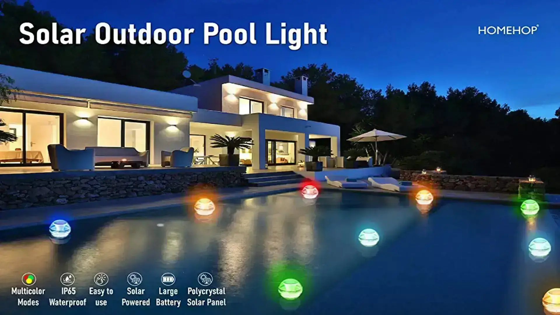 solar swimming pool lights
