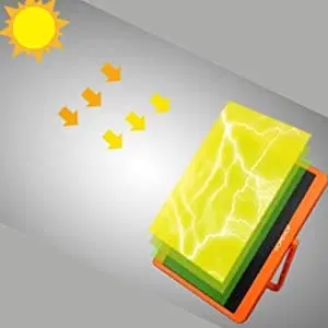 solar charging light
