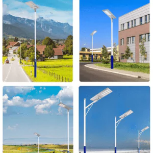 led solar street lamp for outdoor applications