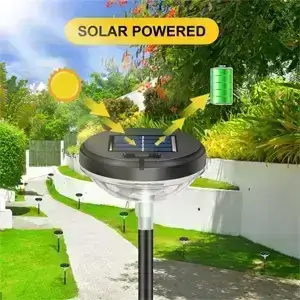 solar powered garden light decoration