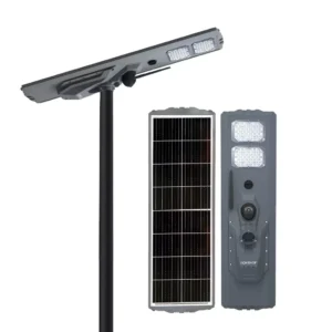solar powered cctv camera street light for outdoor