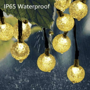 solar string led hanging lights ip65 waterproof lamp