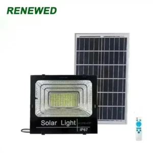 solar flood light 100 watt outdoor lamp