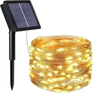 solar string serial lights for decoration outdoor lamp