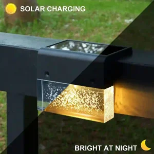 solar outdoor led flowers efficient charging